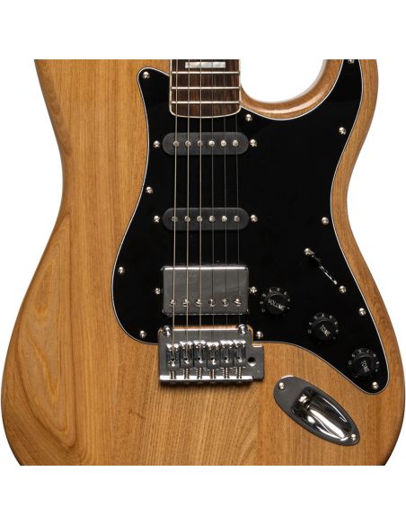 Electric guitar Stagg SES-60 NAT