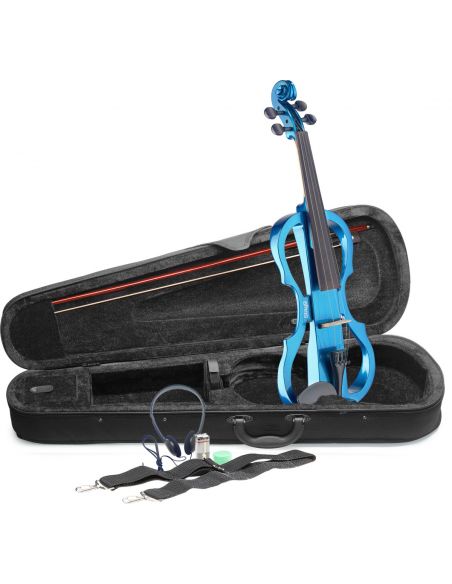 Electric violin set Stagg EVN X-4/4 MBL