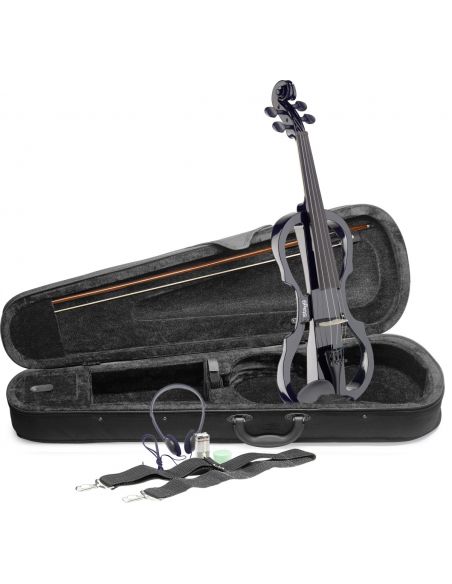 Electric violin set Stagg EVN X-4/4 BK