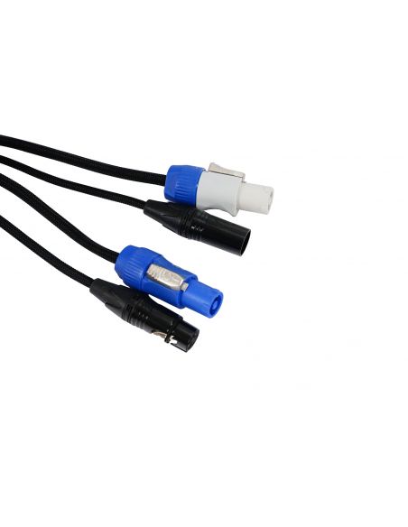 PowerCon/DMX cable FOS L005091, 3m