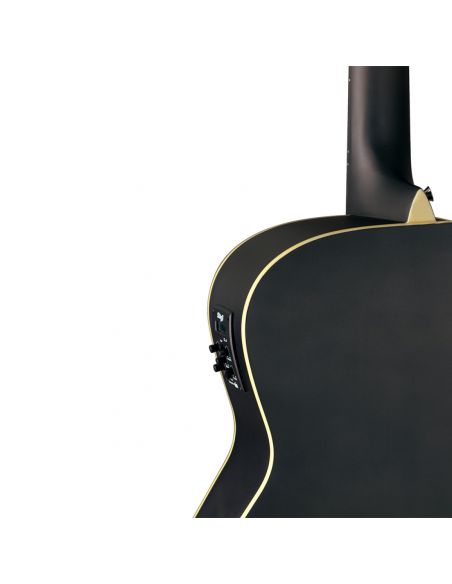 Elektro akustinė gitara Stagg SA35 ACE-BK LH kairiarankiams