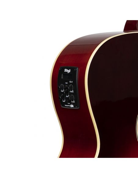 Elektro akustinė gitara Stagg SA35 ACE-TR