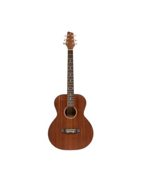 Acoustic auditorium guitar, sapele, natural finish