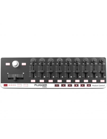 Midi USB controller Plugger Studio Pocket Control PLUPOCKETCONTROL