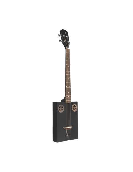 Acoustic Cigar Box Guitar with 4 strings, sapele top, Cask series