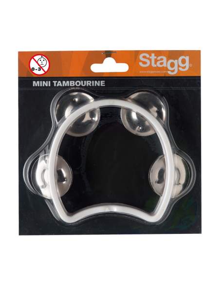 Mini tambourine Stagg TAB-MINI/WH