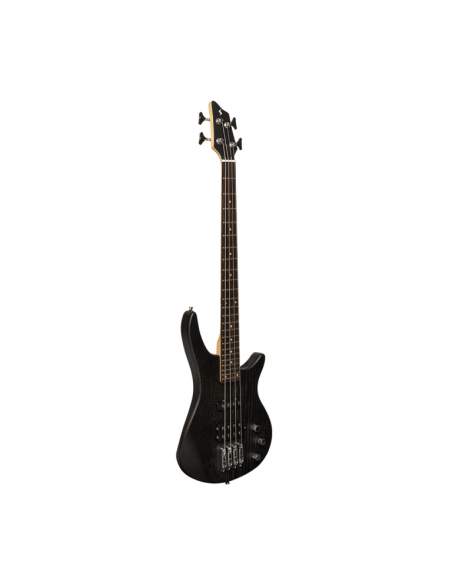 4 stygų bosinė gitara Stagg SBF-40 BLK 3/4 Fusion