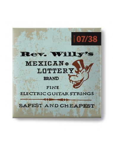 Stygos el. gitarai Dunlop Rev. Willy's RWN0738 0.007-0.038