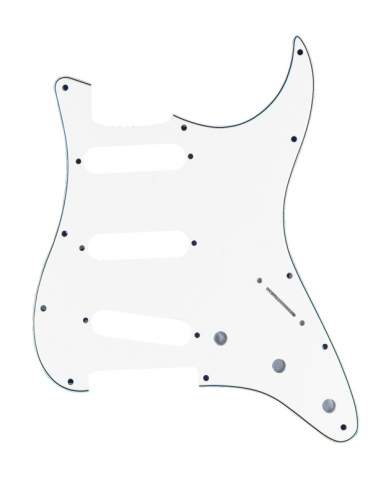 3-ply ABS pickguard, for S type electric guitar