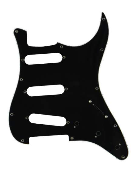 3-ply ABS pickguard, for S type electric guitar