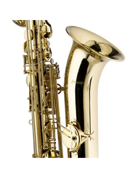 Eb Baritone Saxophone, with flight case