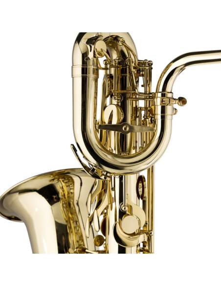 Eb Baritone Saxophone, with flight case