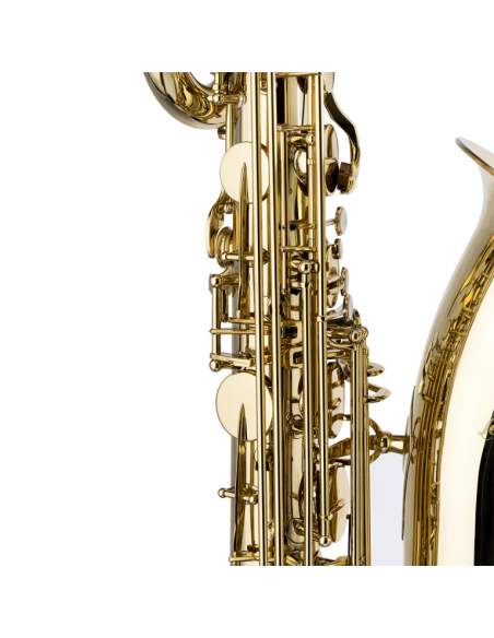 Eb Baritone Saxophone, with flight case