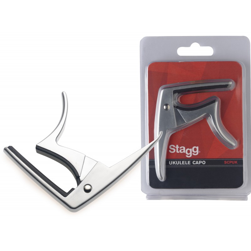 Capo for acoustic/electric ukulele Stagg SCPUK AL