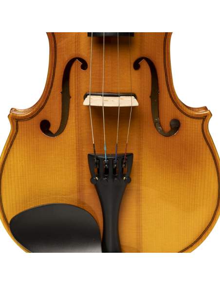 4/4 solid maple electric acoustic violin with soft case