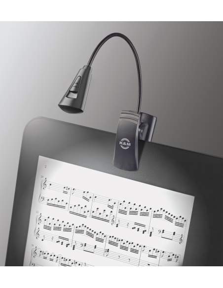 Music stand light K&M 12242 black