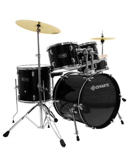 Studijinių būgnų komplektas Divarte Studio DrumSet BK