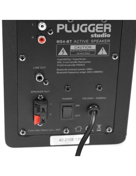 Speakers Plugger Studio PLUMS4BT