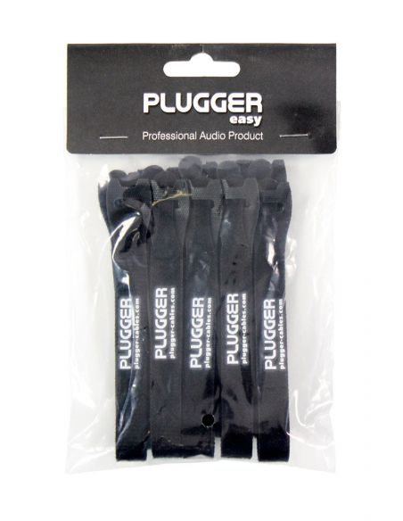 Attaches cables Noir Pack Plugger PLUATTACHECABLEBK