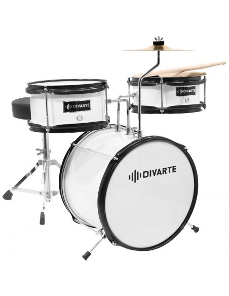 Kid Drumset WH Divarte DIVKIDDRUMSETWH