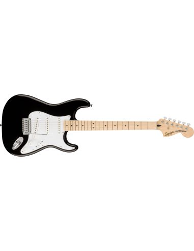 Electric guitar Fender AFF STRAT MN WPG BLK