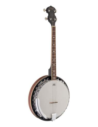 4-string Bluegrass Banjo Deluxe with metal pot