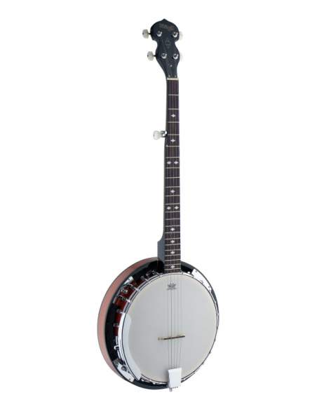 5-string Western Banjo Deluxe with wood pot