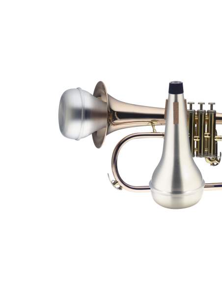 Straight mute for flugelhorn