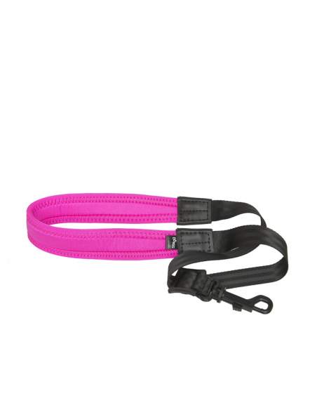 Fully-adjustable Easy saxophone strap with soft neck padding, magenta