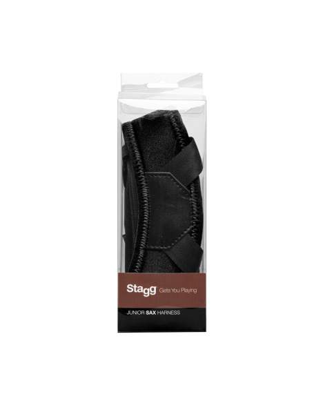 Saksofono diržas Stagg HARNESS J BK