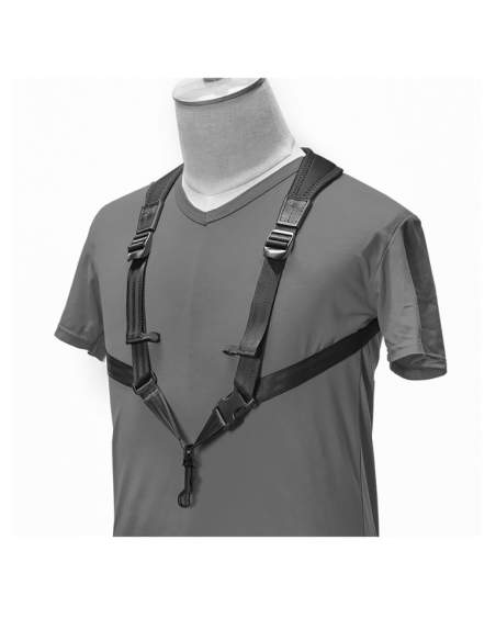 Saksofono diržas Stagg HARNESS J BK