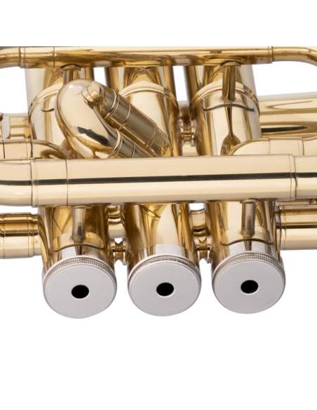 Bb-Cornet, ML-bore, Brass body material