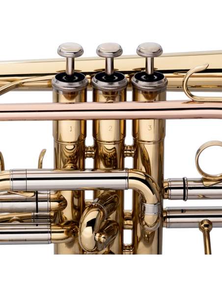 Bb Cornet, Monel, Brass body material