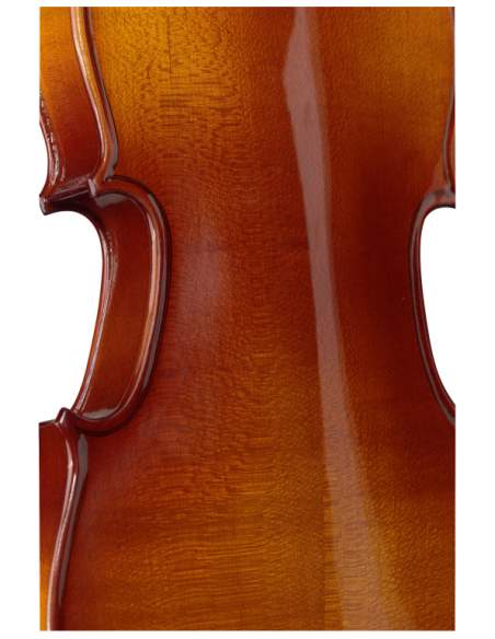 1/2 solid maple violin with soft case