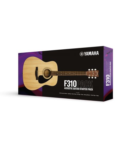 Akustinės gitaros komplektas Yamaha F310PIINT