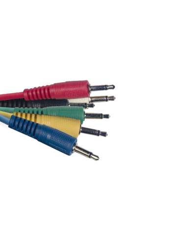 Mono patch kabelis, 6 x mini-jack/mini-jack Stagg SPC030MJ E, 30 cm