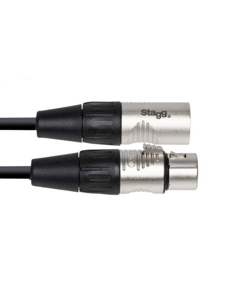 N series patch cable, XLR/XLR (m/f), 30 cm (1')