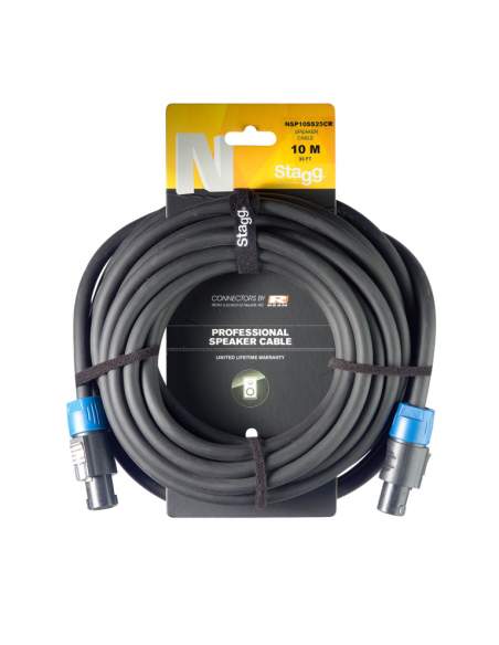 N series speaker cable, SPK/SPK (m/m), 10 m (33')