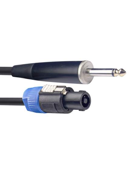 Speaker cable, SPK/jack, 10 m (33')