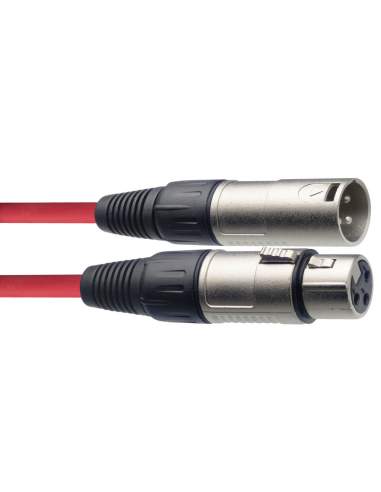 Audio kabelis XLR/XLR (m/f) Stagg SMC3 CRD, 3 m