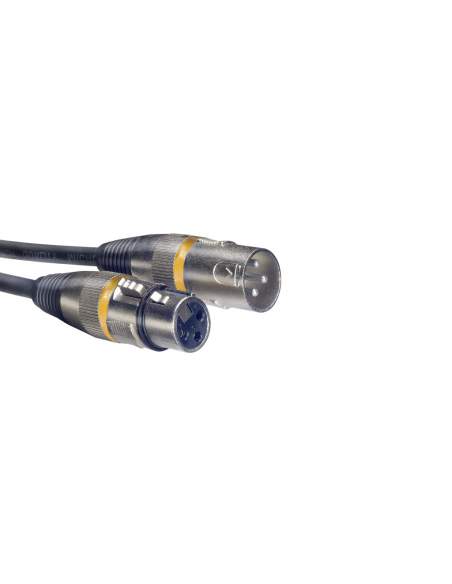 Audio kabelis XLR/XLR (m/f) Stagg SMC6 YW, 6 m