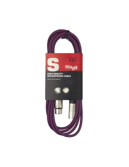 Audio kabelis XLR/XLR (m/f) Stagg SMC3 CPP, 3 m