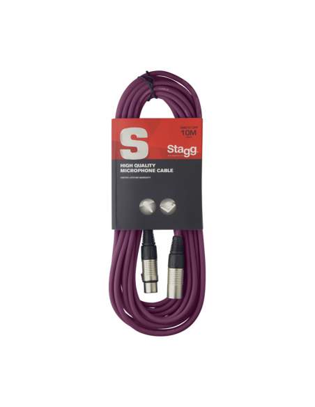 Audio kabelis XLR/XLR (m/f) Stagg SMC10 CPP, 10 m