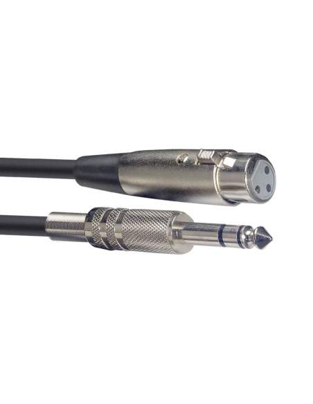 Audio kabelis XLR/jack (f/m) Stagg SAC3PSXF DL, 3 m