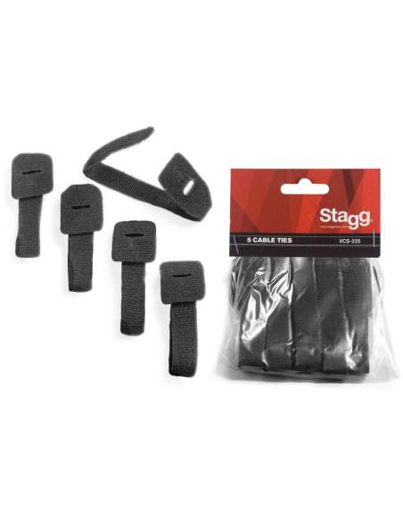 Loop fasteners for cables Stagg VCS-225