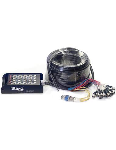 S-Series Stagebox - 16x XLR F Inputs/ 4x Stereo Jack Outputs