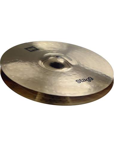 Dual Hammered 15" DH Brilliant Medium HiHat - Pair