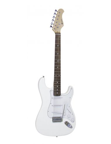 El. gitara DIMAVERY ST-203, balta