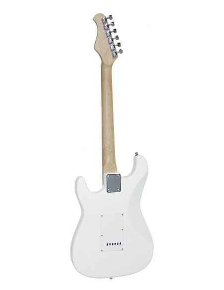 El. gitara DIMAVERY ST-203, balta