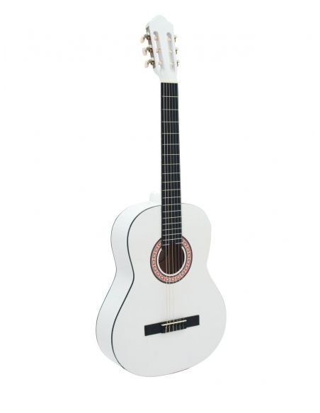 Klasikinė gitara DIMAVERY AC-303, balta